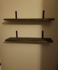 MHMYDZ 4 Pcs Black Steel Heavy Duty"L" Corner Brace Joint Angle Bracket Shelf Bracket Wall Hanging with Screws 125mmX75mm/5 InchX3 Inch Decorative Corner Brackets Joint Angle Bracket 4 Pack(Balck) 44 61J4sJeJ9sL