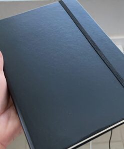 LEUCHTTURM1917 - Notebook Hardcover Medium A5-251 Numbered Pages for Writing and Journaling (Black, Dotted) Black 65 61J50SbUH0L