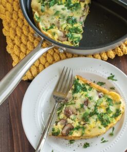 Nordic Ware Italian Frittata and Omelette Pan, 8.4 Inches, Non-Stick 20 61J5UiFOddL