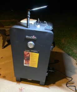 ThermoPro TP16S Digital LCD Meat Thermometer for Cooking and Grilling, BBQ Food Thermometer with Backlight and Kitchen Timer, Grill Temperature Probe Thermometer for Smoker, Barbecue, Oven, Cookware Light Silver 42 61J5csII13L