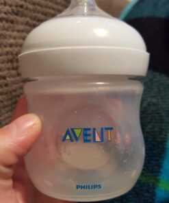 Philips AVENT Natural Polypropylene Bottle, Clear, 4 Ounce, 4 Count 20 61J5pRTUsWL