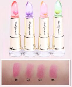 SaiDeng 1pcs Essence Jelly Lip Gloss Lipstick Nonstick Temperature Change Moist Lip Balm #02 11 61J5tyA8lzL