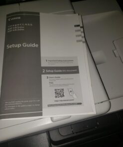 Canon imageCLASS MF465dw - All in One, Wireless, Mobile Ready, Duplex Laser Printer with Expandable Paper Capacity and 3 Year Limited Warranty,White 32 61J6lmOjKiL