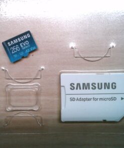SAMSUNG EVO Select Micro SD-Memory-Card + Adapter, 256GB microSDXC 130MB/s Full HD & 4K UHD, UHS-I, U3, A2, V30, Expanded Storage for Android Smartphones, Tablets, Nintendo-Switch (MB-ME256KA/AM) 40 61J6rgF6BL 1