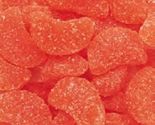 The Nutty Fruit House Fruit Slice Jelly Wedge Gummy Candies (Orange Wedge, 5 Pound (Pack of 1)) Orange Wedge 5 Pound (Pack of 1)