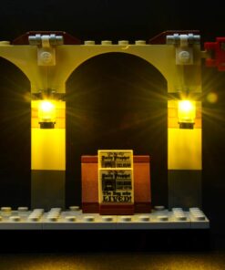 BRIKSMAX Led Lighting Kit for Harry Potter Hogwarts Express- Compatible with Lego 75955 Building Blocks Model- Not Include The Lego Set 16 61J7hfah11L