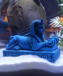 Blue Amenhotep III Sphinx Egyptian Figure Collectible 20 61J9BdtcpUL