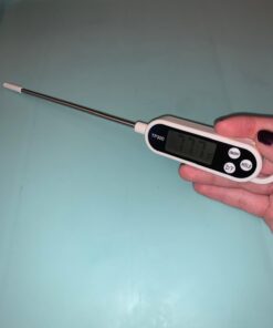 Digital Instant Read Meat Thermometer Kitchen Cooking Food Candy Thermometer for Oil Deep Fry BBQ Grill Smoker Thermometer by AikTryee 24 61JBgFzZnzL