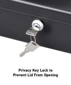 SentrySafe Cash Box, Locking Cash Box With Money Tray, Small, CB-10 24 61JCJGfRrIL