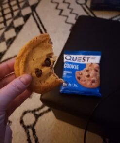 Quest Nutrition Chocolate Chip Protein Cookie; Keto Friendly; High Protein; Low Carb; 12 Count 36 61JCrntx72L