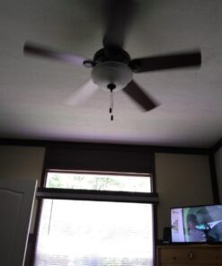 Hunter Fan Company, 53250, 52 inch Pro's Best New Bronze Ceiling Fan with LED Light Kit and Pull Chain New Bronze finish 9 61JD1pmiE8L