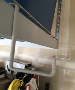 HyLoft 00212 Add-On Storage Hook Accessory for HyLoft Model-540 Ceiling Rack, 4 Count , White 48 61JDE8sxzbL