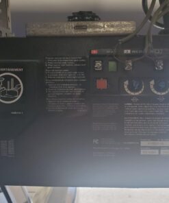 Chamberlain KLIK5U-BK2 Clicker 2-Button Garage Door Opener Remote with Visor Clip, Black Pack of 1 34 61JFYbzRjL