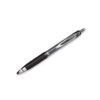 Signo 207 Roller Ball Retractable Gel Pen, Black Ink, Medium, Dozen 52 61JG JA0DNL