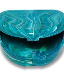 QUIST (TM) Orthodontic Retainer Case (Turquoise) Turquoise 26 61JGvCLENNL