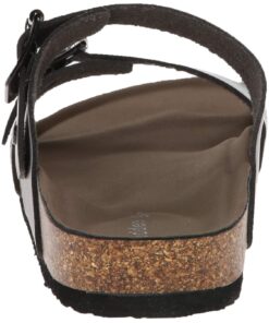 Madden Girl Women's Brando Slide-On Sandal 5.5 Black Paris 10 61JL7g8tHL