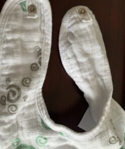 aden + anais Essentials 100% Cotton Muslin Snap Bib – Super Absorbent, Soft 3-Layer Baby Bib for Boys & Girls with Snap-Closure for Teething, Eating, Drooling, 3-Pack, Baby Star 11 61JLGY3mYZL