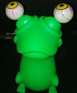 Eye Popping Flippy Frog - Large Squeeze - Stress Relief Toy - Latex Free Peepers Fidget - Anxiety Reducer Sensory Play - Funny Sensory Fidget for Boys and Girls - Suitable for Autism and ADHD 23 61JLMigUwBL