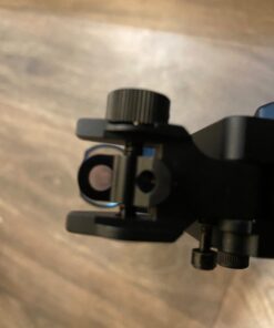 Feyachi Flip Up Rear Front and Iron Sights Best Backup fits Picatinny & Weaver Rails Black 43 61JQ CohIDL