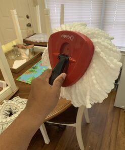 O-Cedar EasyWring Spin Mop Microfiber Refill, White Packaging May Vary Standard EasyWring Refill 51 61JRwEUOemL