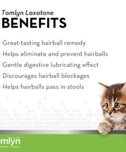 Alternative view of Tomlyn Laxatone Tuna-Flavored Hairball Remedy Gel for Cats and Kittens, 4.25oz 4.25 Oz