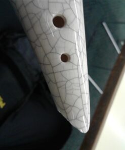 OcarinaWind® 12 Hole White Ocarina Exquisite Craft of Ice-crack Alto C Version Music Instrument Gift Idea 33 61JSzmE4juL
