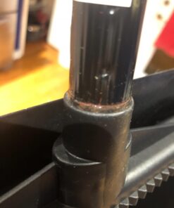 Carlisle FoodService Products Duo-Pan Upright Dust Pan with Serrated Yoke for Home, Restaurants, Kitchen, Lobby, And Office, Plastic, 30 Inches, Black 30 Inches (Pack of 1) 43 61JUWNvXTtL