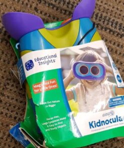 Educational Insights GeoSafari Jr. Kidnoculars, Binoculars for Toddlers & Kids, Gift for Toddlers Ages 3+ Multi-color 34 61JUkt2kNWL
