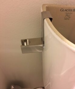 SmarterFresh Easy-Install Cloth Diaper Sprayer for Toilets – Luxury Handheld Bidet Attachment – Multi-Use Toilet Faucet with Simple Pressure Control (Curved Sprayhead) Stainless Steel 49 61JVt4 p7OL