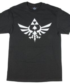 The Legend of Zelda Triumphant Triforce Shirt - Black Small Small,black