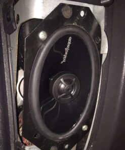 Rockford Fosgate P1462 Punch 4"x 6" 2-way Coaxial Full Range Speakers - Black (Pair) 4x6 inches Speaker 17 61JX9a42hPL