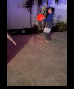 GlowCity Glow in The Dark Basketball for Teen Boy - Glowing Red Basket Ball, Light Up LED Toy for Night Ball Games - Sports Stuff & Gadgets for Kids Age 8 Years Old and Up Rubber (No Pump) 39 61JXFZu4sTL