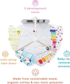 LOVEVERY | The Play Gym | Award Winning For Baby , Stage-Based Developmental Activity Gym & Play Mat for Baby to Toddler 32 61JXz0RKQjL