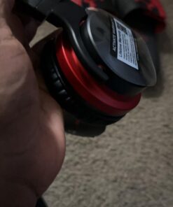 MOVSSOU E7 Active Noise Cancelling Headphones Bluetooth Headphones Wireless Headphones Over Ear with Microphone Deep Bass, Comfortable Protein Earpads, 30 Hours Playtime for Travel/Work, Black 55 61JYx6BX3sL