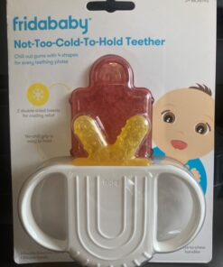 Frida Baby Not-Too-Cold-to-Hold BPA-Free Silicone Teether for Babies 38 61JZFm8HSdL