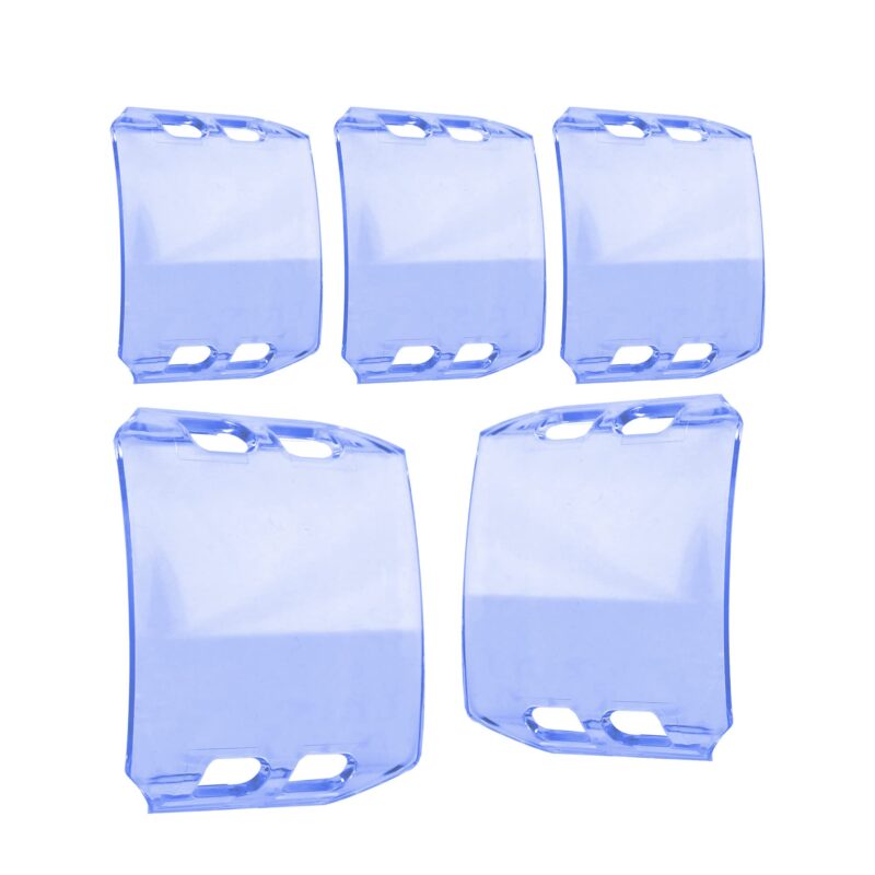 Catalog 4 5pc LAMPHUS CRUIZER LED Off-Road Work Light Bar 18W Lens Cover - Blue 5 Pack