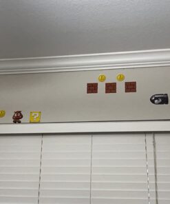 RoomMates RMK2351SCS Nintendo New Super Mario Bros Build a Scene Peel and Stick Wall Decals, Multicolored 29 61JaZfH4TdL