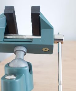 SE 3" Universal Aluminum Table Vise 360 Degrees Rotating - 8436MVC Green 37 61Jabd9PL