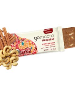 GoMacro MacroBar Organic Vegan Protein Bars - Cashew Caramel 12 Count (Pack of 1) 6 61JaxsJihIL