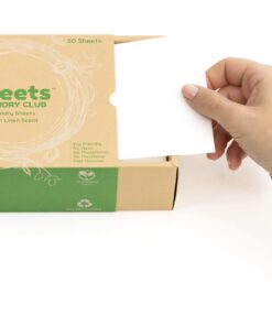 Sheets Laundry Club - As Seen On Shark Tank - Laundry Detergent - (Up to 100 Loads) 50 Laundry Sheets- Fresh Linen Scent - No Plastic Jug - New Liquid-Less Technology - Lightweight - Easy To Use - 50 Count (Pack of 1) 27 61Jb7UQH2zL