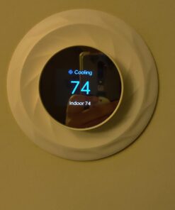 Google Nest Thermostat - Smart Thermostat for Home - Programmable Wifi Thermostat - Snow 60 61JfCK8YgML