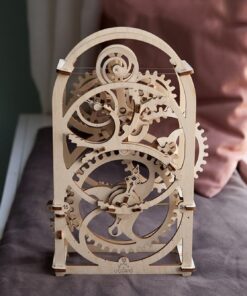 UGEARS Timer 20 min - Wooden Models to Build for Adults - 3D Mechanical Model Unique Puzzles - Brain Teaser and Model Building Sets for Adults 15 61JfHAjq2eL