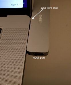 Anker USB C Hub for MacBook, 7-in-2 USB C to C Adapter, Compatible with Thunderbolt 3 Port, 100W Power Delivery, 4K HDMI, USB C and 2 USB A Data Ports, SD and microSD Card Reader 46 61JfJ5oonrL