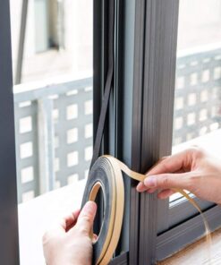 Foam Seal Tape-3 Rolls, 1/2 Inch Wide X 1/8 Inch Thick, Insulation Soundproofing Neoprene Rubber Door Weather StrippingTotal 59 Feet Long (19.7ft x 3 Rolls) 1/2in * 1/8in * 59FT 13 61JgASdkSrL 1