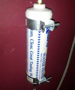 Watts Inline Water Filter 20,000 gallon Capacity- Inline Filter for refrigerator, Ice Maker, Under Sink, and Reduces Bad Taste, Odors, Chlorine and Sediment in Drinking Water 36 61Jhkdz7MBL