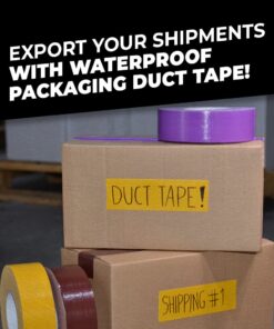 WOD DTC10 Advanced Strength Industrial Grade White Duct Tape, 1.5 inch x 60 yds. Waterproof, UV Resistant For Crafts & Home Improvement 14 61Ji NQ0pNL 1