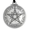 Pewter Key of Solomon Pentacle of Venus Talisman Pendant 34 61JjDCKJb6L