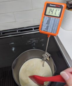 ThermoPro TP510 Waterproof Digital Candy Thermometer with Pot Clip, 8" Long Probe Instant Read Food Cooking Meat Thermometer for Grilling Smoker BBQ Deep Fry Oil Thermometer 37 61JlYCfm3pL