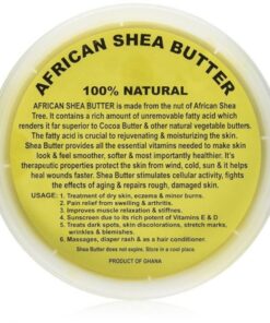 HalalEveryDay Raw Unrefined Grade A Soft and Smooth African Shea Butter from Ghana - Amazing quality and consistency - comes in a 32 oz Jar - Total weight approximately 24 oz 2 Pound (Pack of 1) 23 61JlYkGVZL