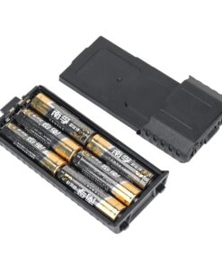 6xAA Battery Case Shell for Portable Baofeng UV-5R UV-5RA BF-F8HP UV-5R+,UV-5R+ Plus BF-F9 UV-5RTP Series Rechargeable Extended Baofeng Accessories Battery Two Way Transceiver Walkie Talkie 21 61JnfvQ9FZL